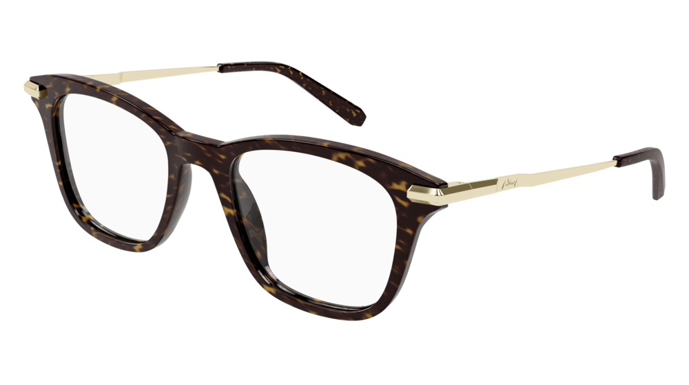 Brioni Optical Frame Man Havana Gold Transparent