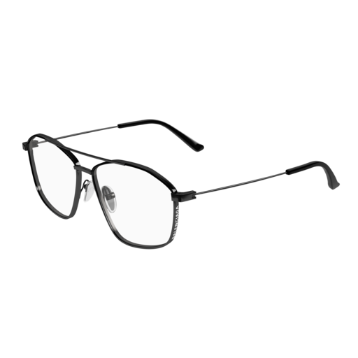 Balenciaga Optical Frame Man Black Black Transparent