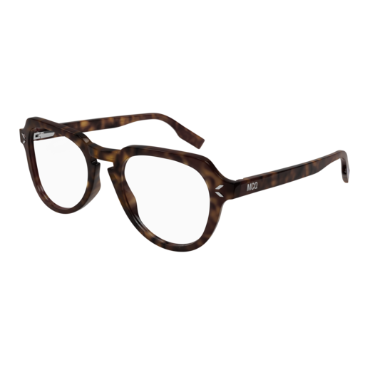 Mcq Optical Frame Man Havana Havana Transparent