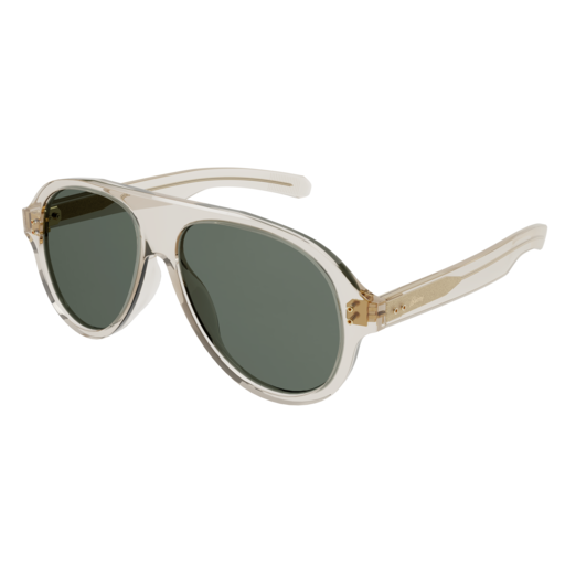 Brioni Sunglass Man Beige Beige Green