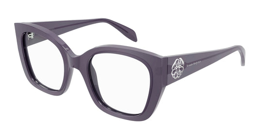 Alexander Mcqueen Optical Frame Woman Grey Grey Transparent