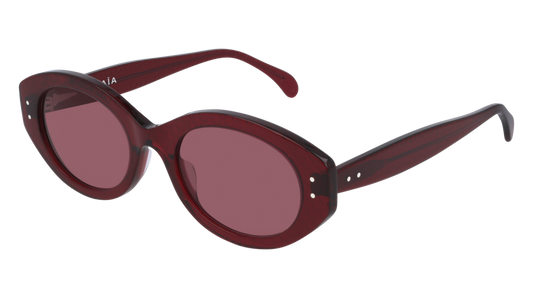 Azzedine Alaia Sunglass Woman Red Red Red