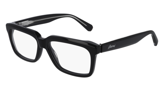 Brioni Optical Frame Man Black Black Transparent