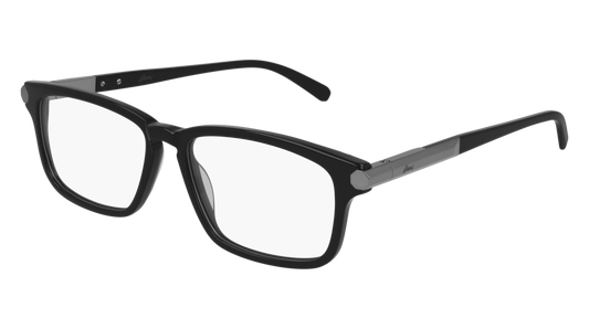 Brioni Optical Frame Man Black Black Transparent