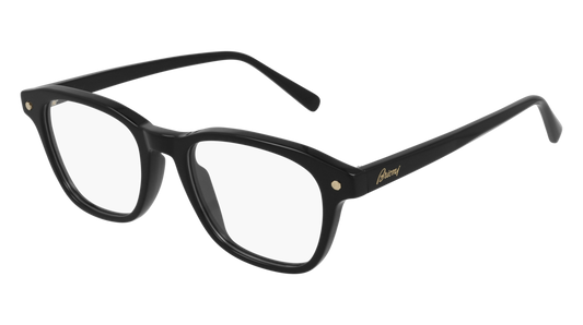 Brioni Optical Frame Man Black Black Transparent