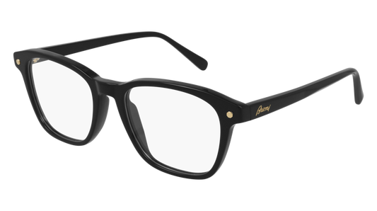Brioni Optical Frame Man Black Black Transparent