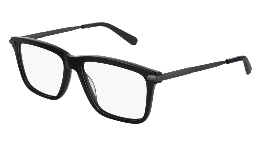 Brioni Optical Frame Man Black Grey Transparent