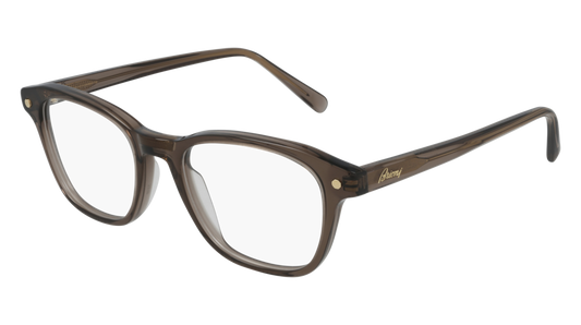 Brioni Optical Frame Man Brown Brown Transparent