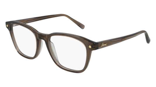 Brioni Optical Frame Man Brown Brown Transparent