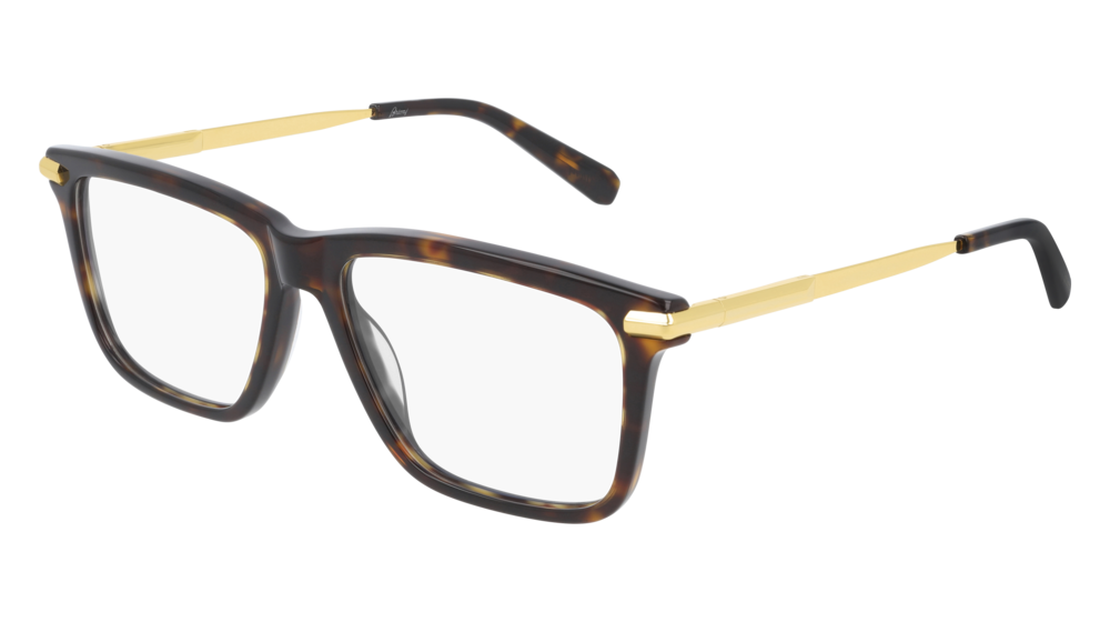 Brioni Optical Frame Man Havana Gold Transparent