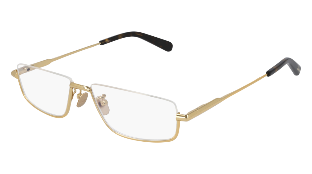 Brioni Optical Frame Man Gold Gold Transparent