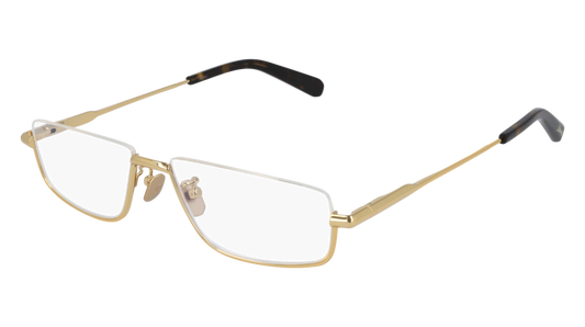 Brioni Optical Frame Man Gold Gold Transparent