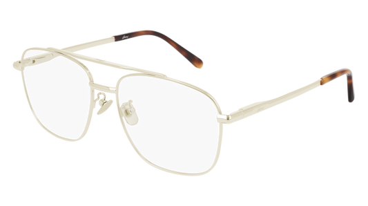 Brioni Optical Frame Man Gold Gold Transparent