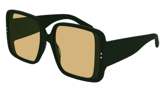 Courreges Sunglass Woman Green Green Brown