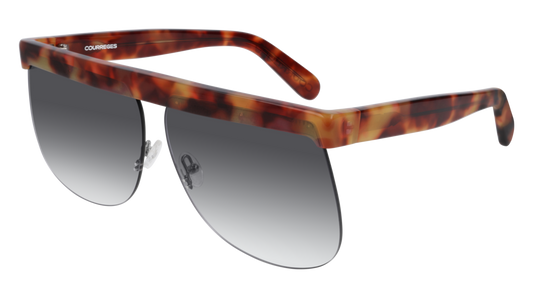 Courreges Sunglass Woman Havana Havana Blue
