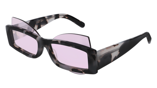 Courreges Sunglass Woman Havana Havana Pink