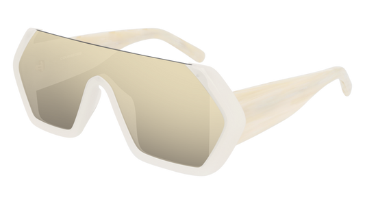 Courreges Sunglass Woman Ivory Beige White