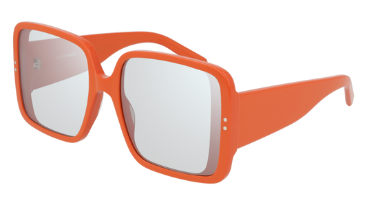 Courreges Sunglass Woman Orange Orange Grey