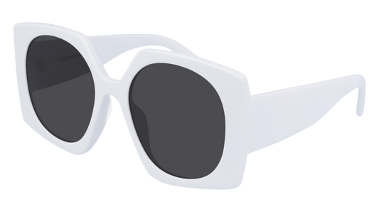 Courreges Sunglass Woman White White Grey