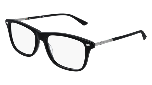 Gucci Optical Frame Man Black Ruthenium Transparent