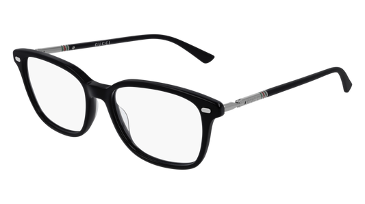 Gucci Optical Frame Man Black Ruthenium Transparent