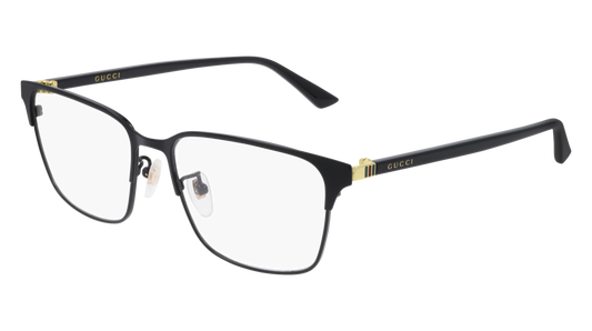 Gucci Optical Frame Man Black Crystal Transparent