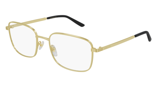 Gucci Optical Frame Man Gold Gold Transparent