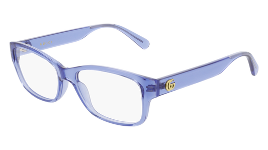 Gucci Optical Frame Woman Violet Violet Transparent