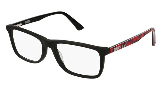 Puma Optical Frame Kid Black Multicolor Transparent