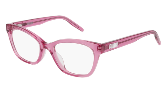 Puma Optical Frame Kid Pink Pink Transparent