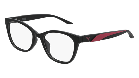 Puma Optical Frame Kid Black Black Transparent