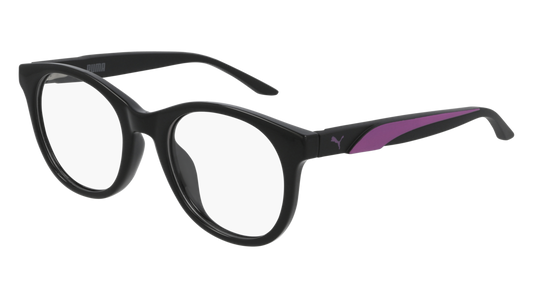 Puma Optical Frame Kid Black Black Transparent