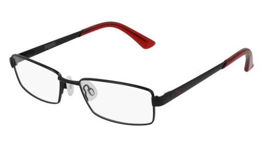 Puma Optical Frame Kid Black Black Transparent