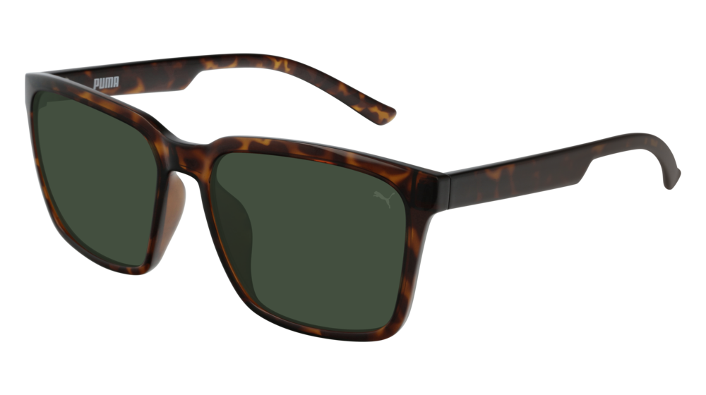 Puma Sunglass Man Havana Havana Green